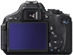 Canon EOS 600D (Digital Rebel T3i) back mini