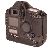 Canon EOS 1D Mk II back mini