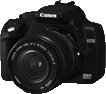 Canon EOS 350D (Digital Rebel XT) front/side mini