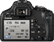 Canon EOS 500D (Digital Rebel T1i) back mini
