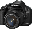 Canon EOS 500D (Digital Rebel T1i) front/side mini