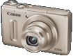 Canon PowerShot S100 front/side mini