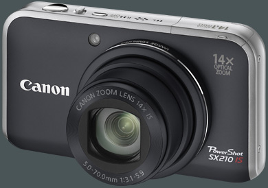 Canon PowerShot SX210 IS gro�