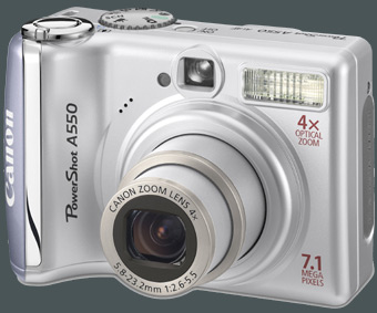Canon PowerShot A550 gro