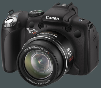Canon PowerShot SX1 IS gro