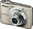 Nikon Coolpix L21 front/side mini