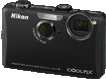 Nikon Coolpix S1100pj front/side mini