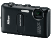 Nikon Coolpix S1200pj front/side mini