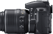Nikon D3000 side mini