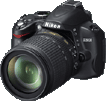 Nikon D3000 front/side mini