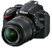 Nikon D3200 front/side mini