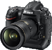 Nikon D4 front/side mini