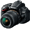 Nikon D5100 front/side mini