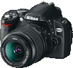 Nikon D60 front/side mini