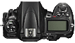 Nikon D700 top mini
