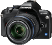 Olympus E-420 front/side mini