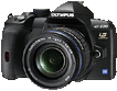 Olympus E-520 front/side mini