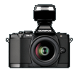Olympus OM-D E-M5 front mini