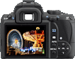 Pentax K-r back mini