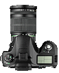 Pentax K10D top mini