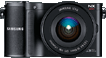 Samsung NX200 front mini