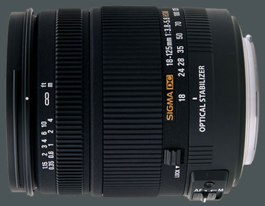 Sigma 18-125mm F3.8-5.6 DC OS HSM