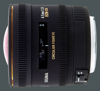 Sigma Zirkular Fisheye 4,5mm F2,8 EX DC HSM