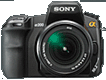 Sony DLSR-A200 front/side mini