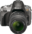 Sony DLSR-A380 front/side mini