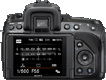 Sony DLSR-A500 back mini