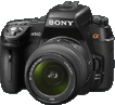 Sony DLSR-A560 front/side mini